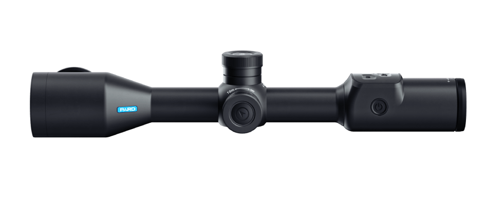 Night Stalker 4K 2.0 night vision scope with 1000m laser rangefinder in lens